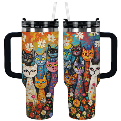 Shineful Tumbler Purr Parade