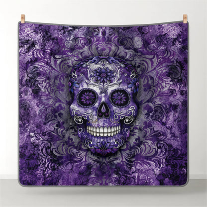 Shineful Quilt 3-Piece Set Gorgeous Mandala Skull