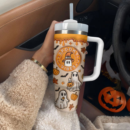 Shineful Glossy Tumbler Halloween Spooky Vibes
