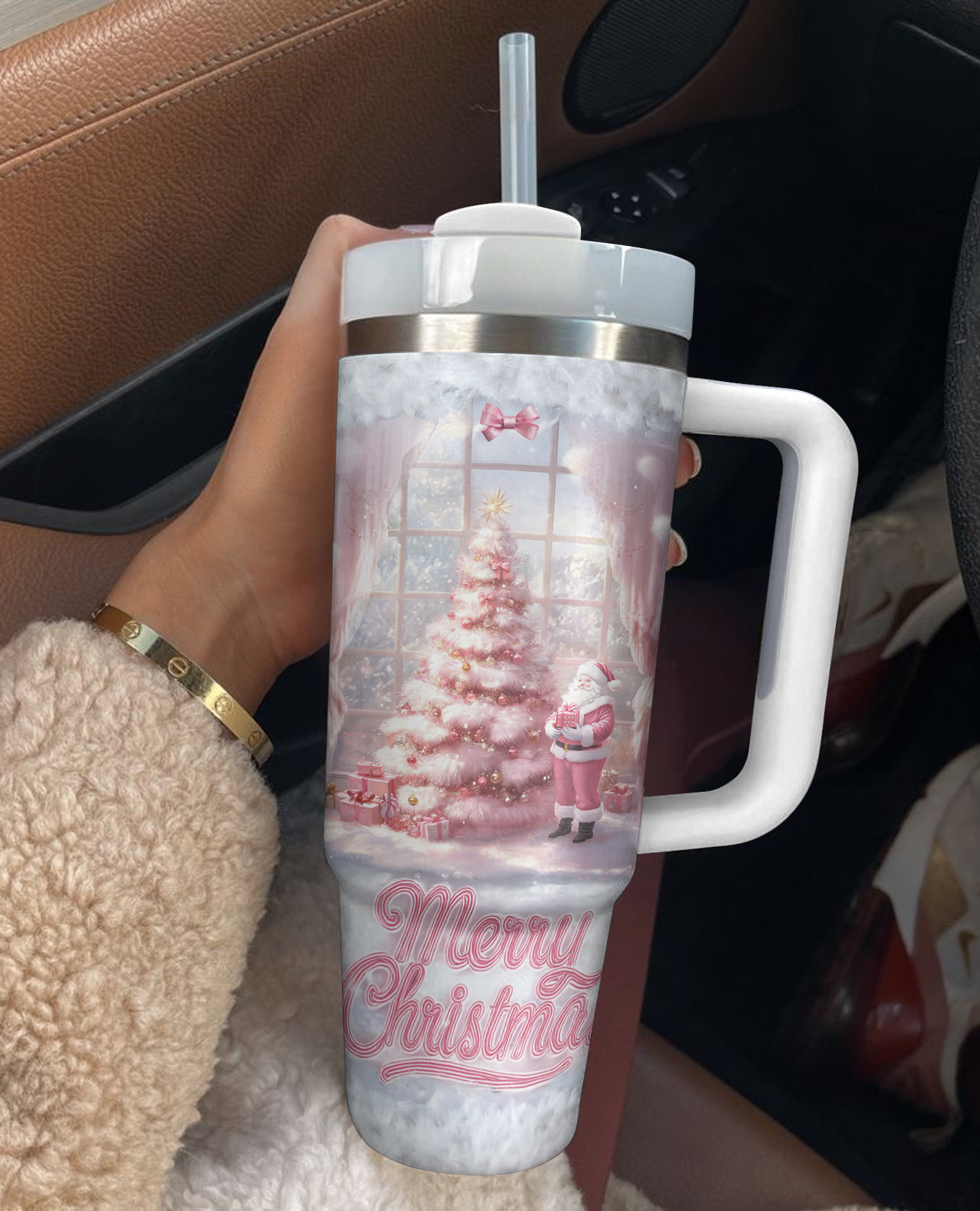 Shineful Tumbler Pink Pinetree