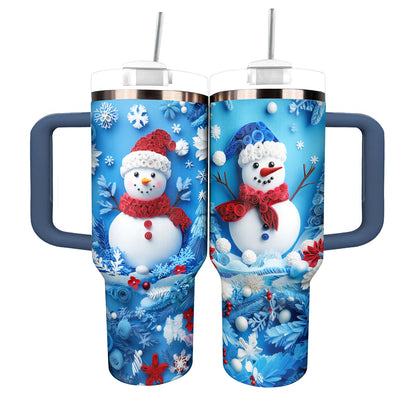 Shineful Tumbler Festive Snowman