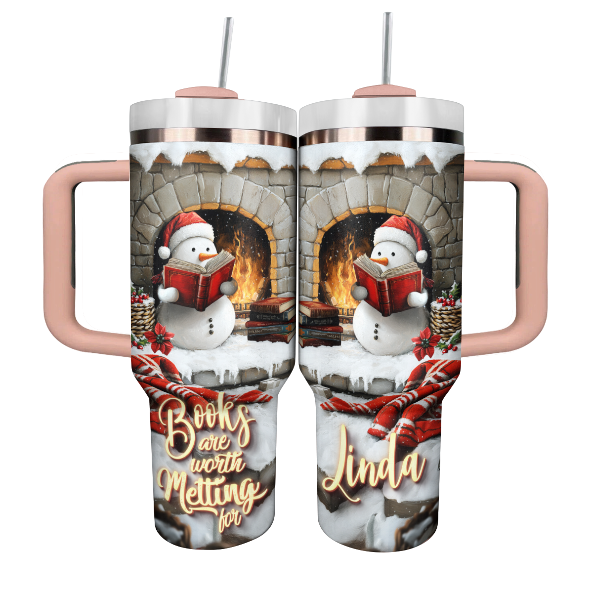 Shineful Personalized Tumbler Books Are Worth Melting