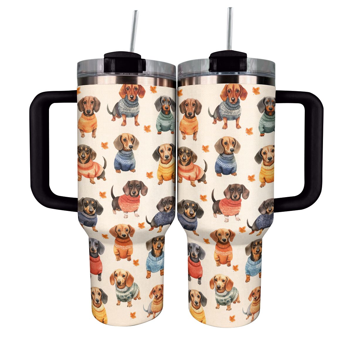 Shineful Tumbler Autumn Cozy Dachshund