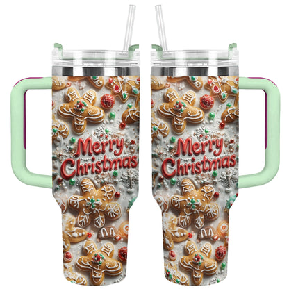 Shineful Glossy Tumbler Baking Merry Christmas