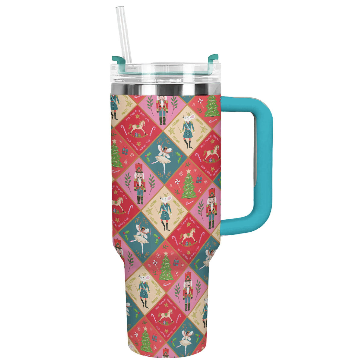 Shineful Tumbler Nutcracker Holiday Cheer