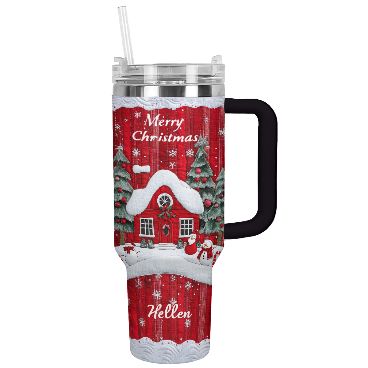 Shineful Tumbler Personalized Snowman Christmas