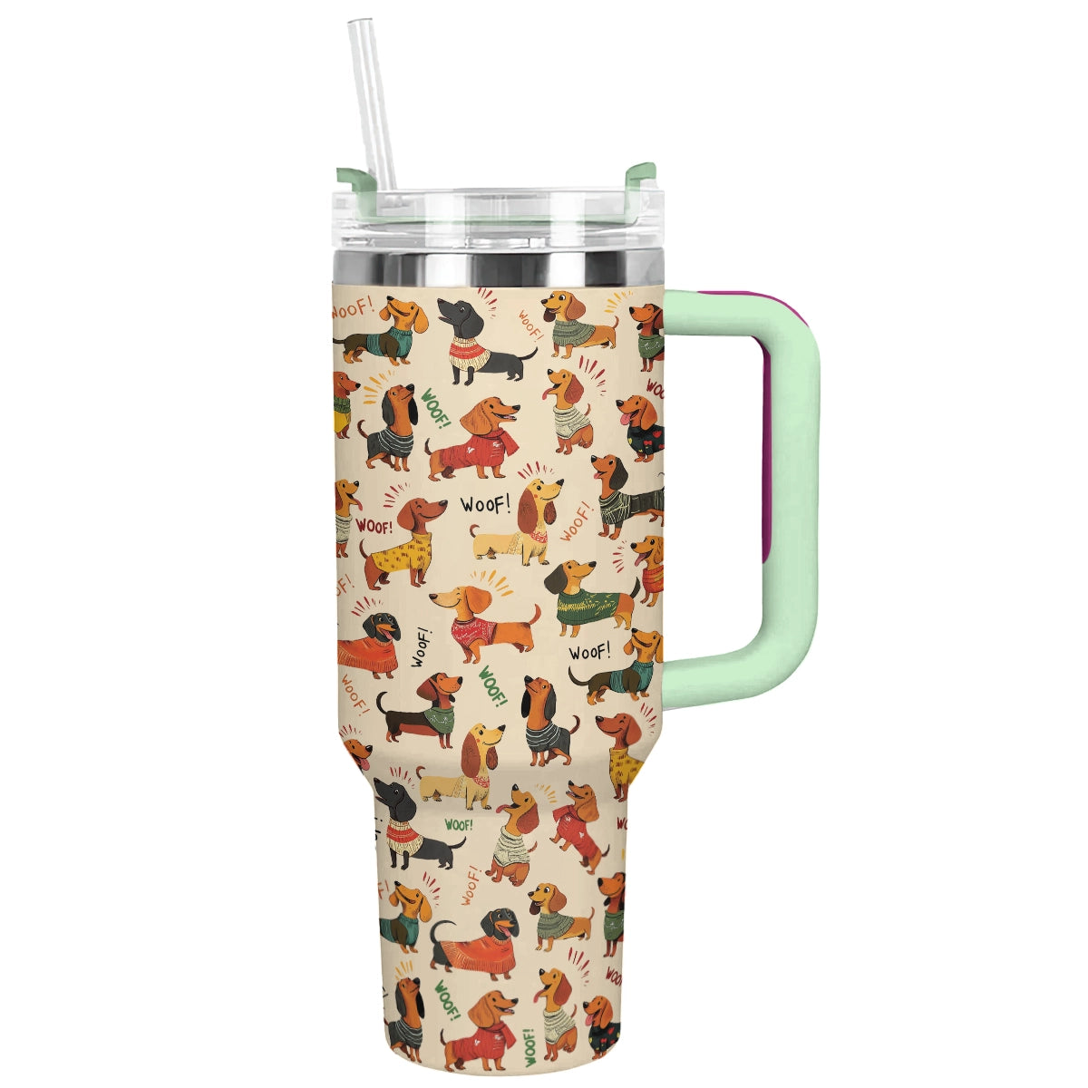 Shineful Tumbler Dachshund Woof Delight