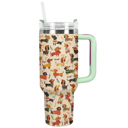 Shineful Tumbler Dachshund Woof Delight
