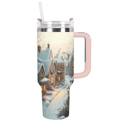 Shineful Tumbler Evening Village Glow