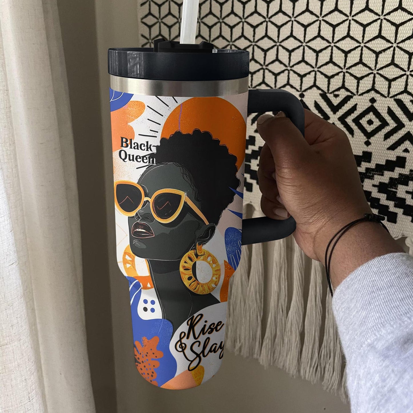 Shineful Tumbler Rise & Slay Queen