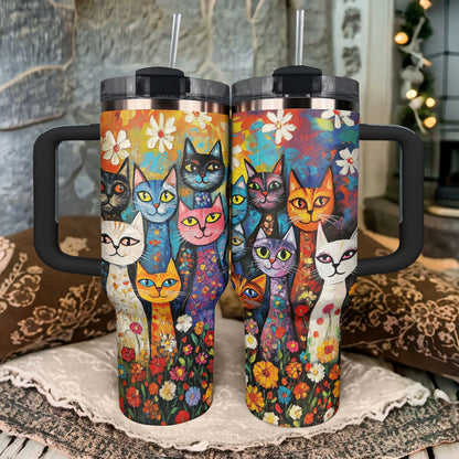 Shineful Tumbler Purr Parade