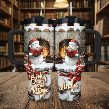 Shineful Personalized Tumbler Books Are Worth Melting