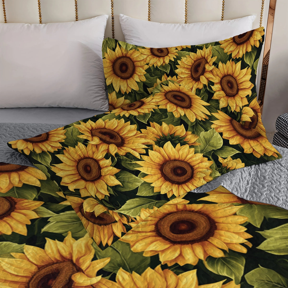 Shineful All Season Quilt 3-Piece Set - Sunflower Slumber