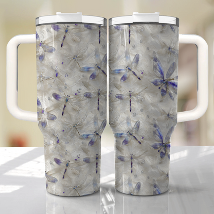 Shineful Tumbler Ethereal Dragonfly Elegance