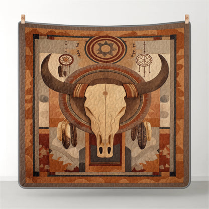 Shineful All Season Quilt 3-Piece Set Totem of Land