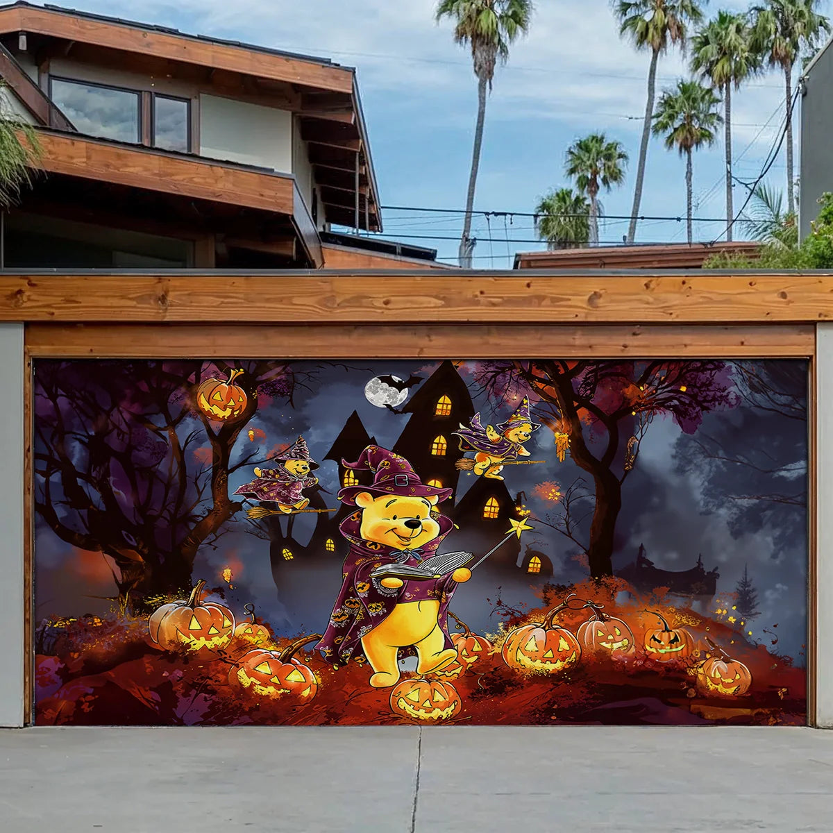Shineful Garage Door Banner Decoration - Halloween Witchy Magic