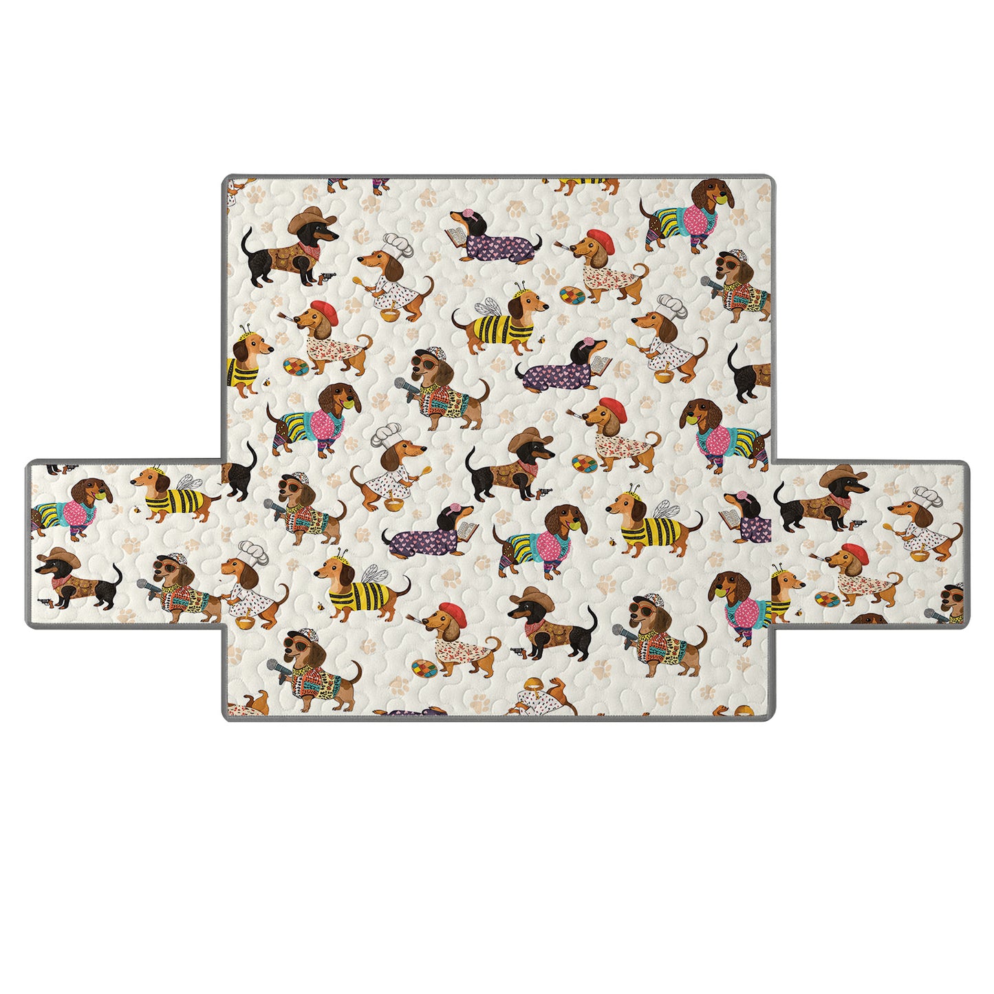 Shineful Sofa Cover Set Dachshund Troube