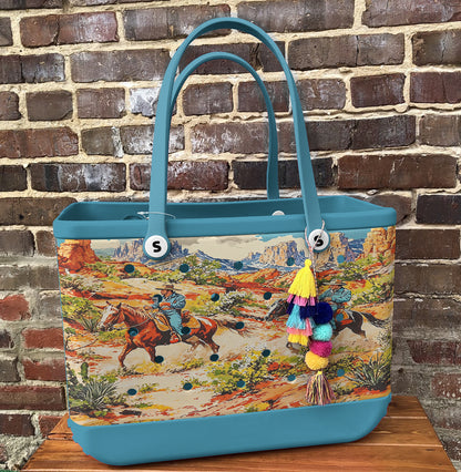 Shineful Beach Bag Canyon Trails Cowboy