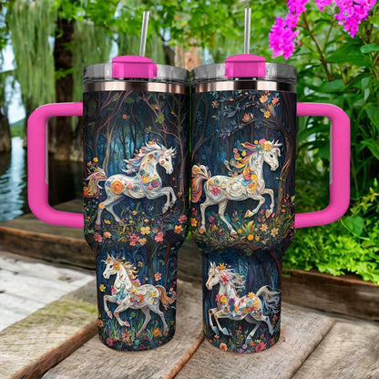 Shineful Tumbler Enchanted Forest Horse