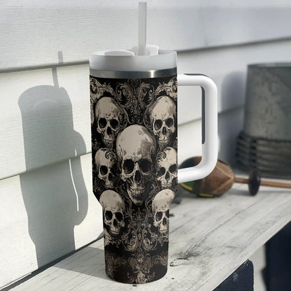 Shineful Tumbler Gothic Skull Majesty