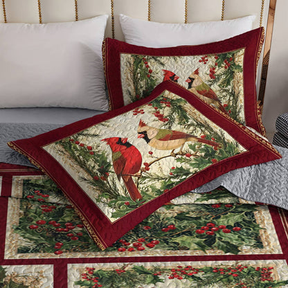 Shineful All Season Quilt 3-Piece Set Holiday Harmony