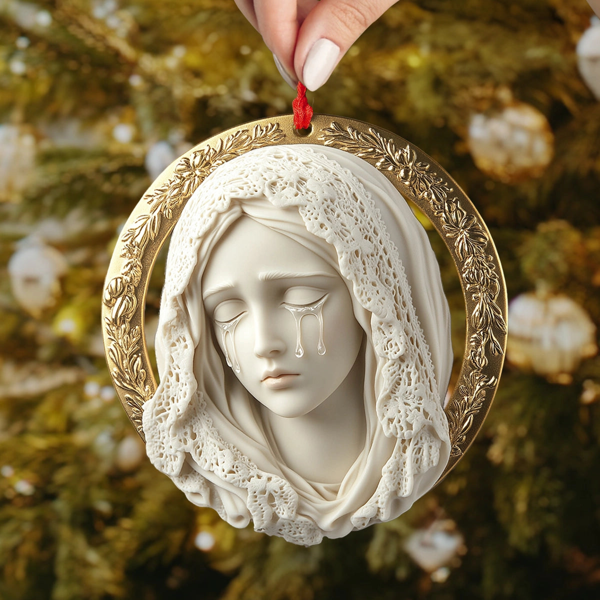 Shineful 2D Acrylic Ornament Mary’s Tears of Compassion