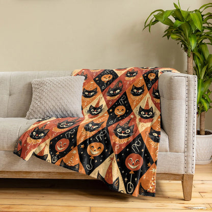 Shineful Fleece Blanket Cat Whisker and Wands