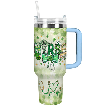 Shineful Tumbler Lucky Nurse Life