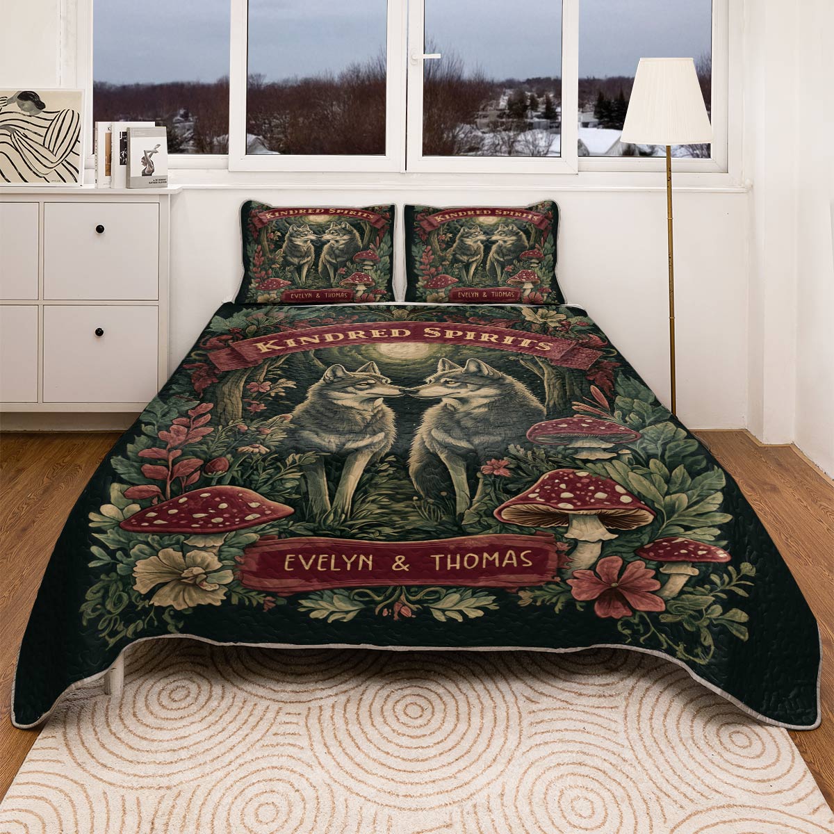 Shineful All Season Quilt 3-Piece Set - Personalized Kindred Spirits