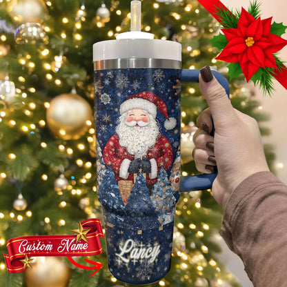 Shineful Tumbler Santa Dream