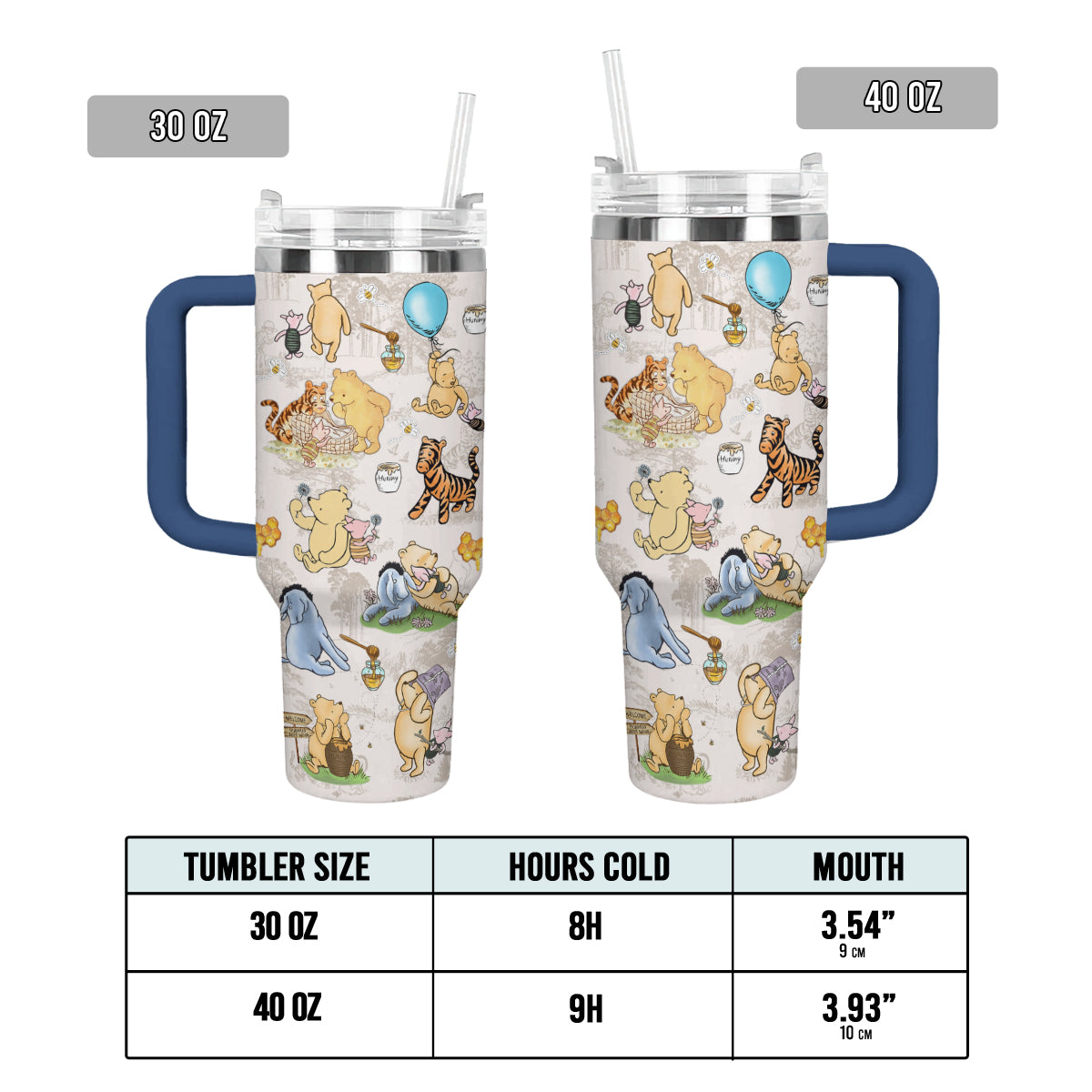 Shineful Tumbler Pooh Friends
