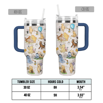 Shineful Tumbler Pooh Friends