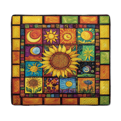 Shineful All Season Quilt 3-Piece Set - Hippie Sunshine Patchwork