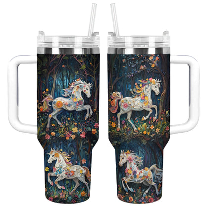 Shineful Tumbler Enchanted Forest Horse