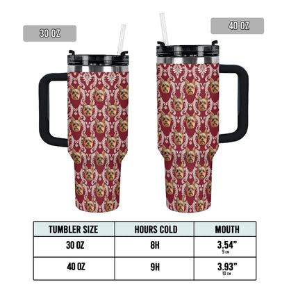 Shineful Tumbler  Royal Yorkie Charm