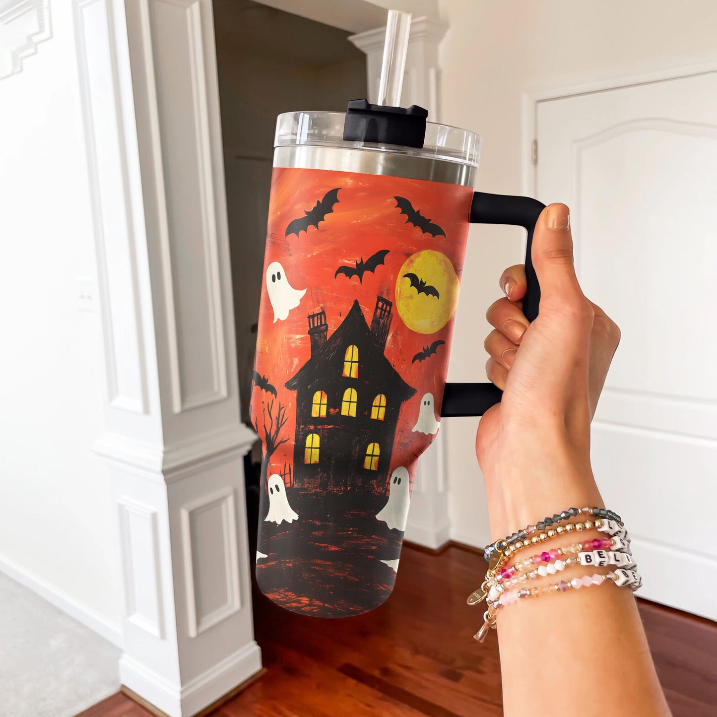 Shineful Tumbler Halloween Haunted Night
