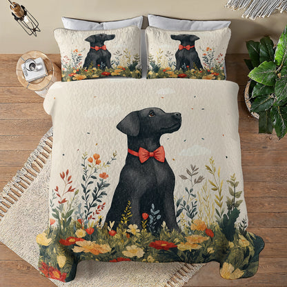 Shineful All Season Quilt 3-Piece Set - Labrador's Garden