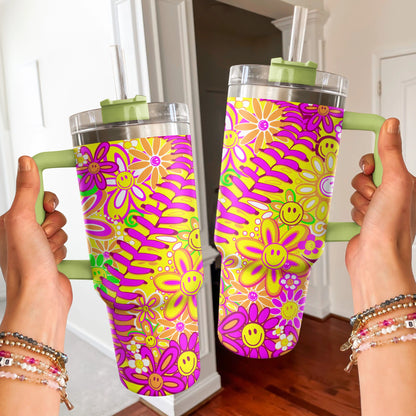 Shineful Tumbler Happy Bloom