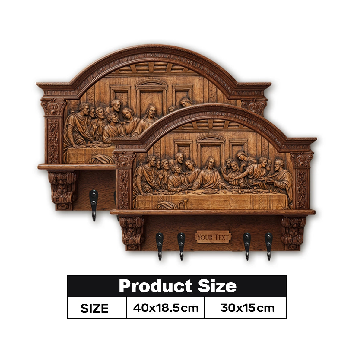 Shineful Key Holder Sacred Supper