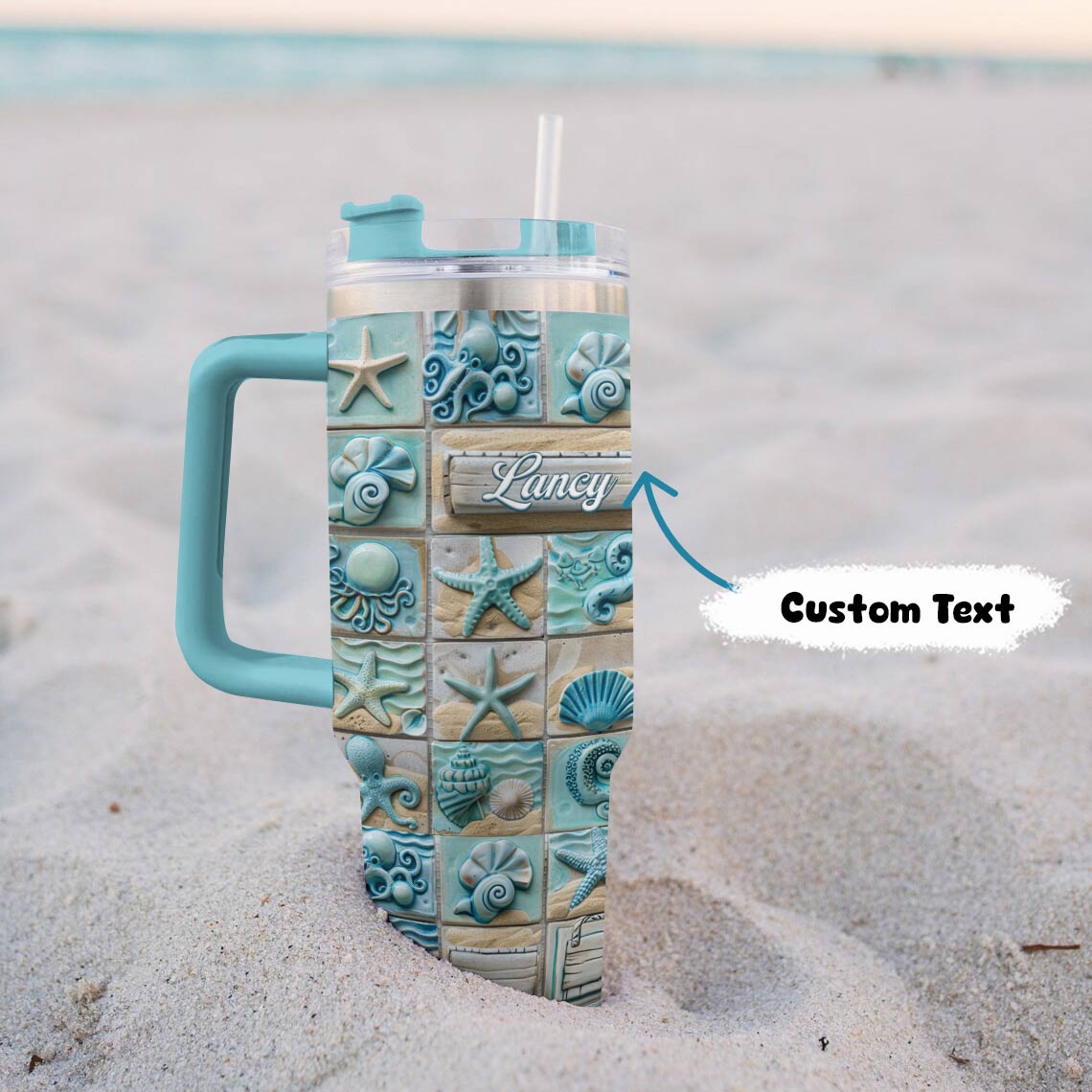 Shineful Tumbler Mermaid Treasure Personalized