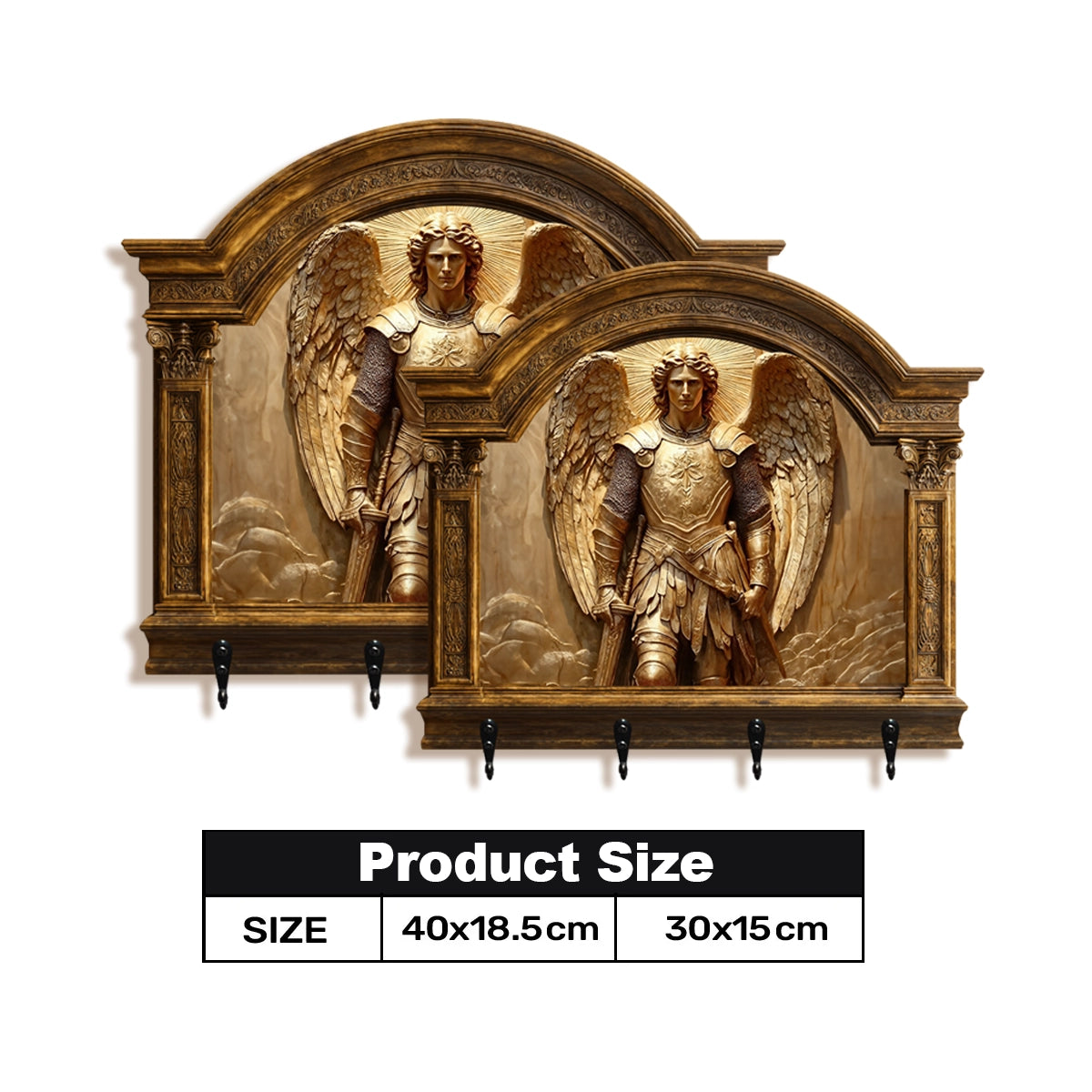Shineful Key Holder Guardian Angel