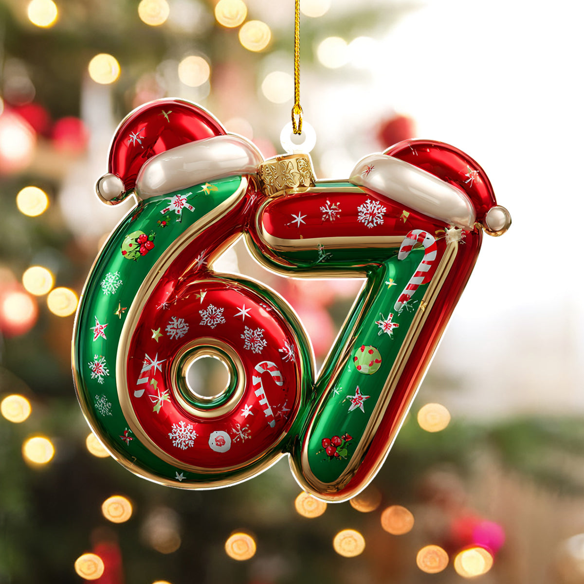 Shineful 2D Acrylic Ornament Funny Teen Grandkid