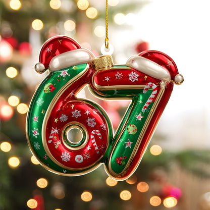 Shineful 2D Acrylic Ornament Funny Teen Grandkid