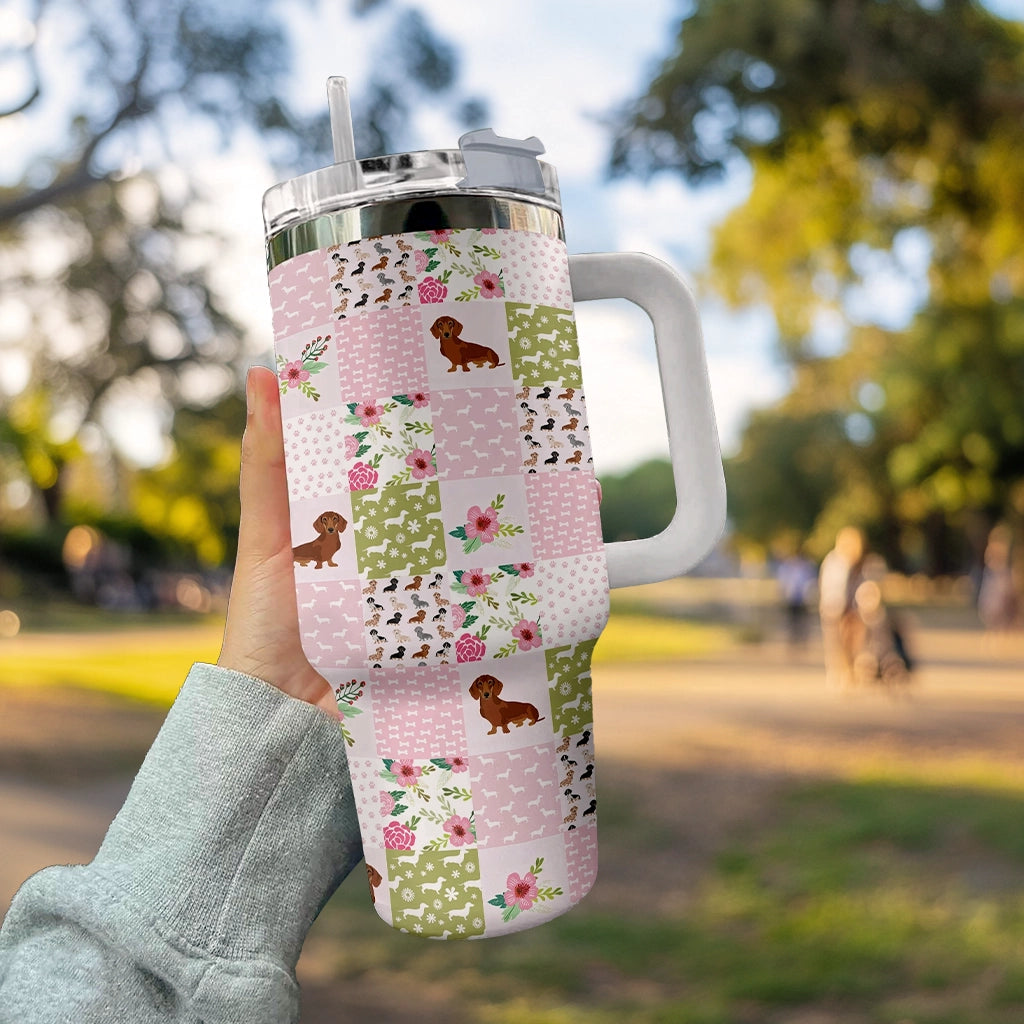Shineful Tumbler Dachshund Dreams