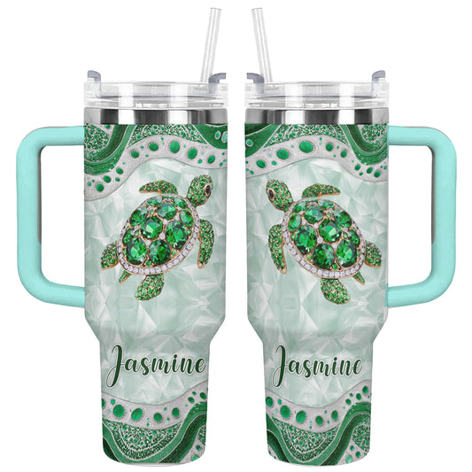 Shineful Tumbler Crystal Sea Turtle