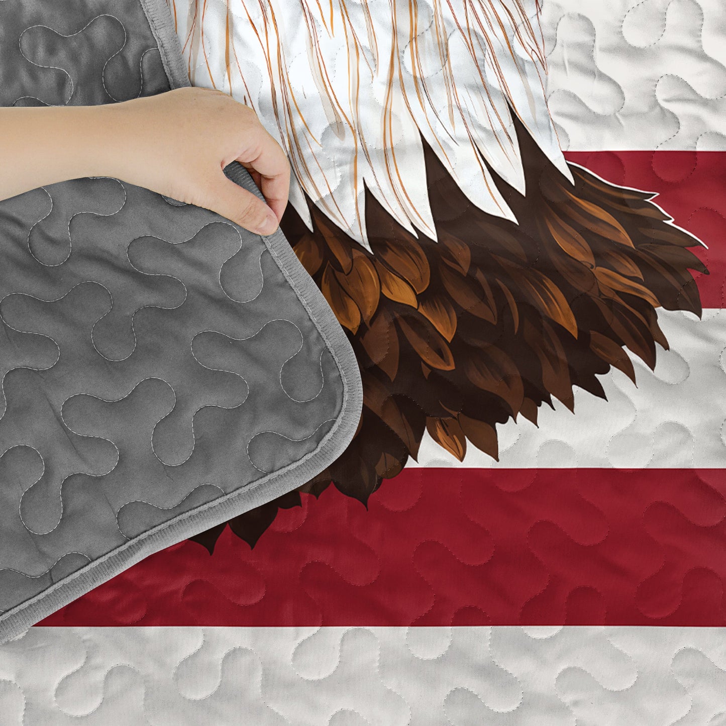 Shineful Quilt 3-Piece Set American Eagle