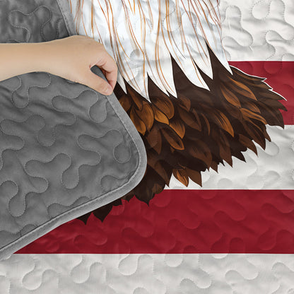 Shineful Quilt 3-Piece Set American Eagle