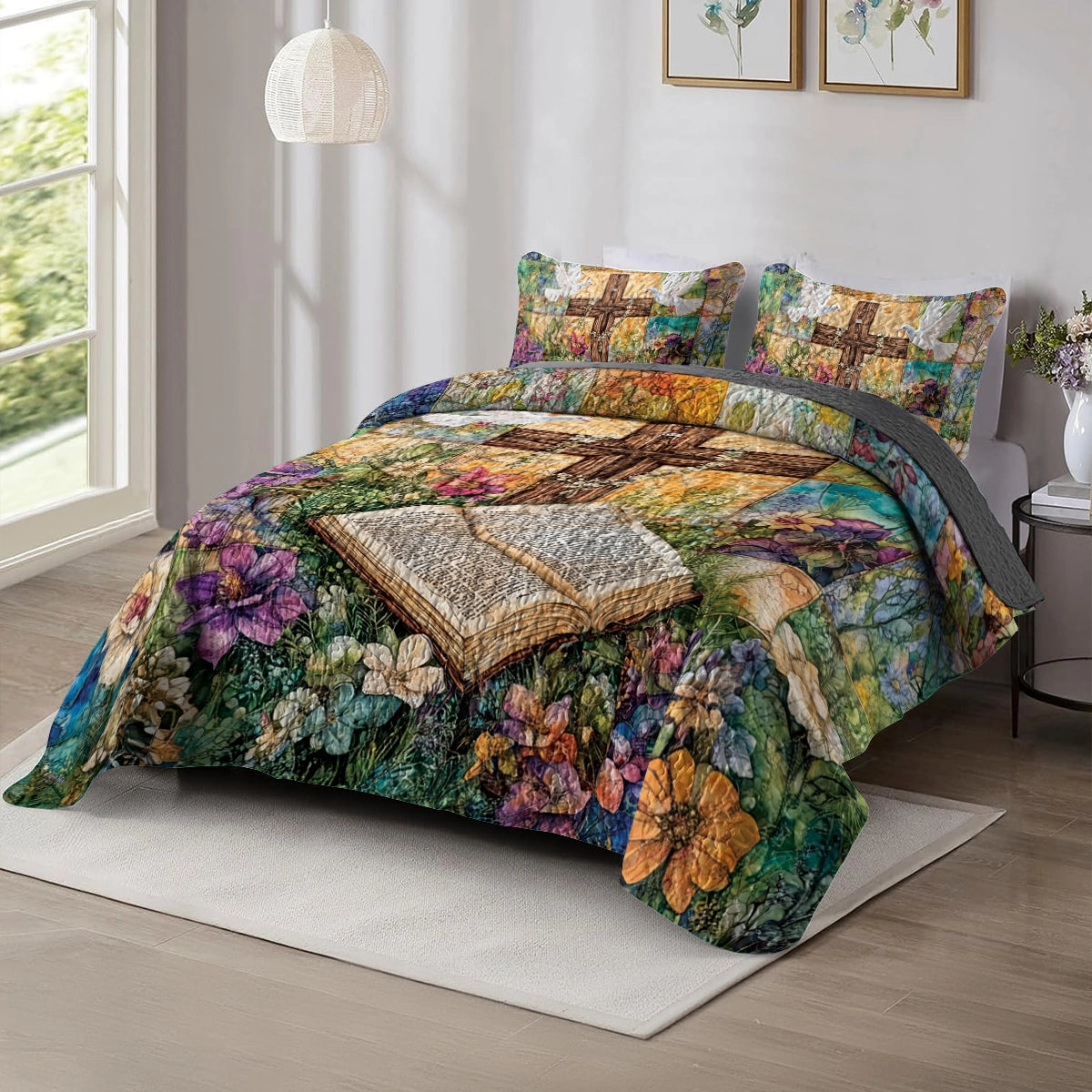 Shineful All Season Quilt 3-Piece Set - Blessed Sanctuary