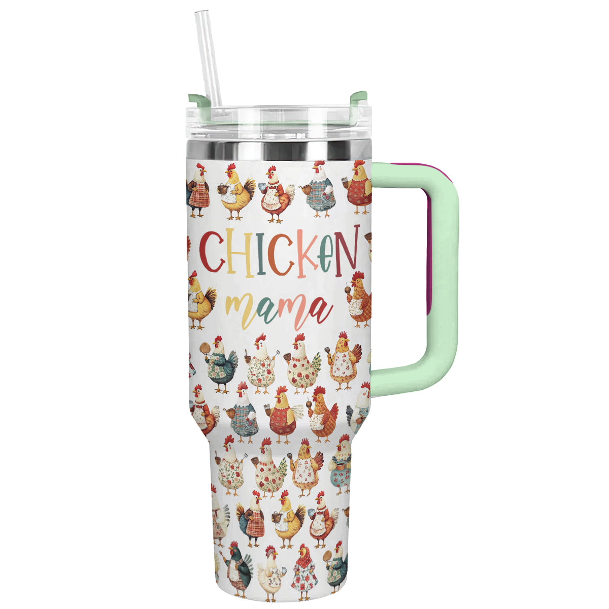 Shineful Tumbler Chicken Mama Travel