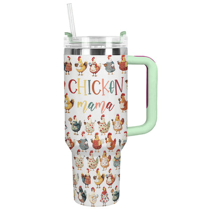Shineful Tumbler Chicken Mama Travel